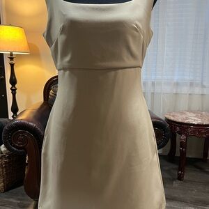 Elegant Cream Mini Dress